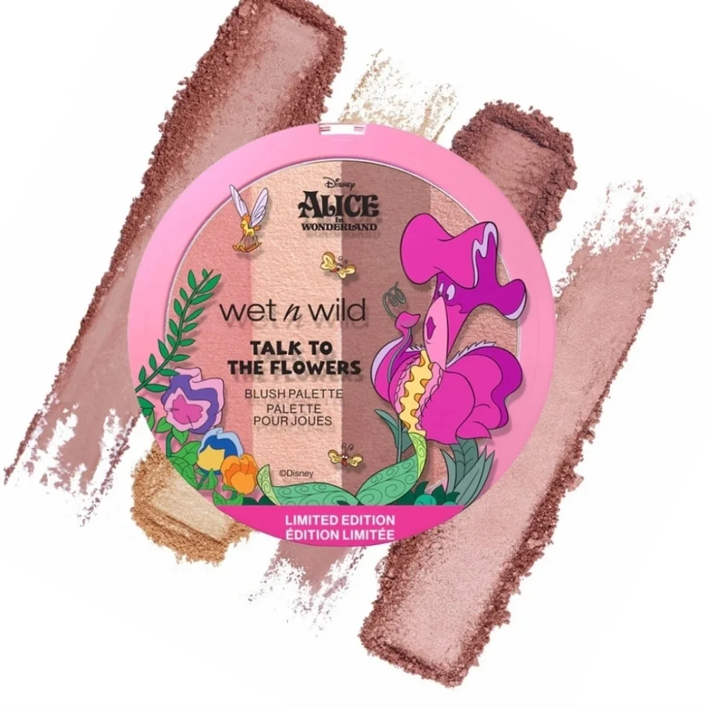 NEW! BLUSH PALETTE Wet n Wild Limitd Ed. Alice in Wonderland     Disney